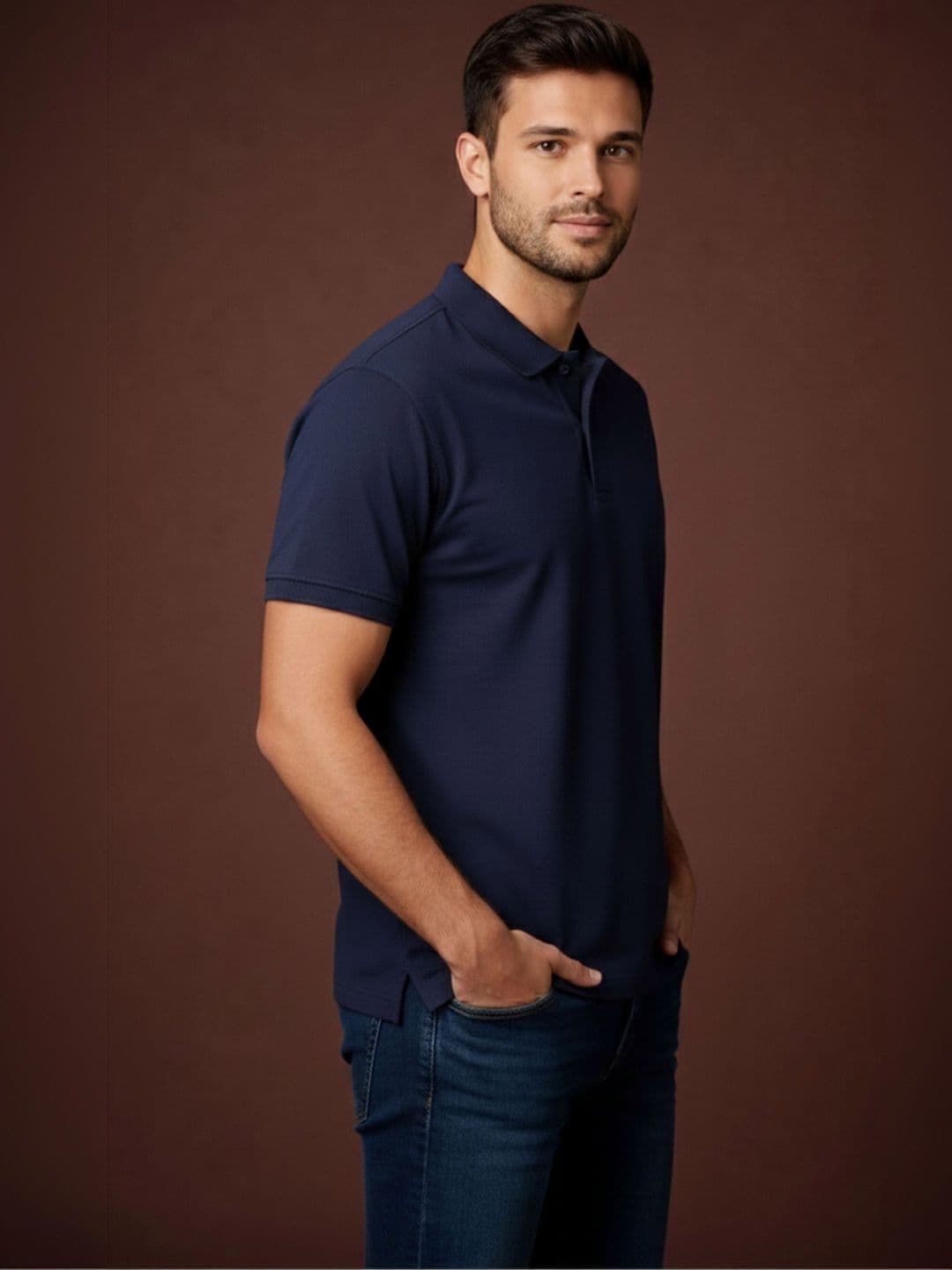 The Roadster Lifestyle Co. Men Cotton Polo Collar Tshirts thumbnail 5