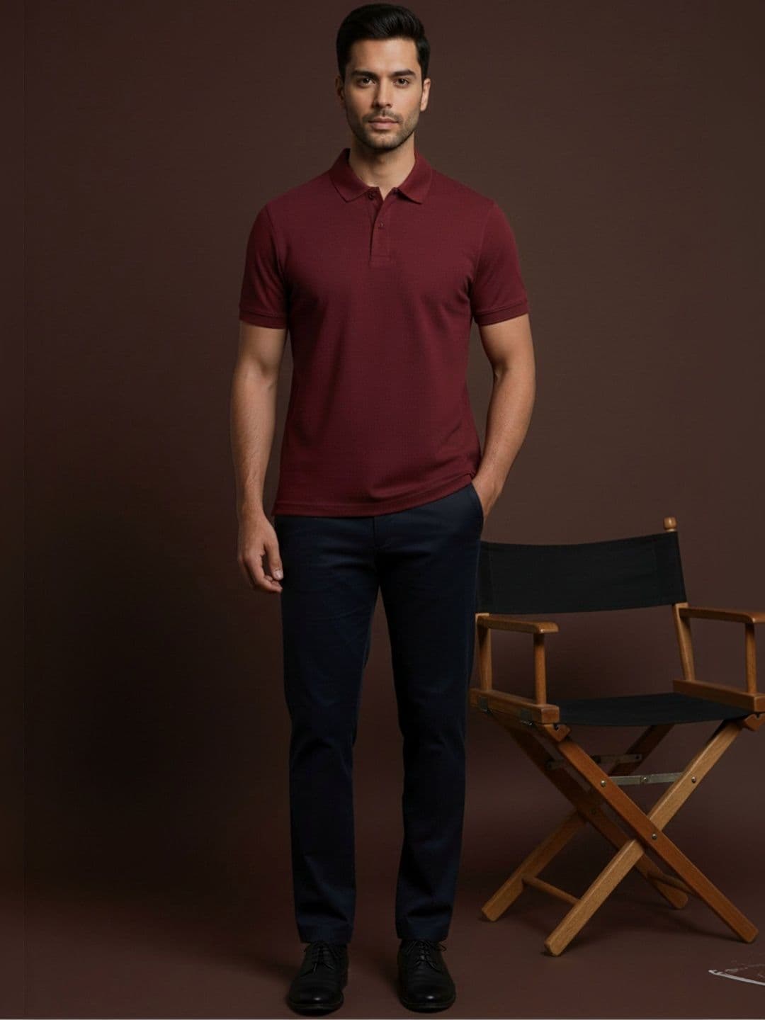 The Roadster Lifestyle Co Cotton Polo Collar Tshirts thumbnail 3