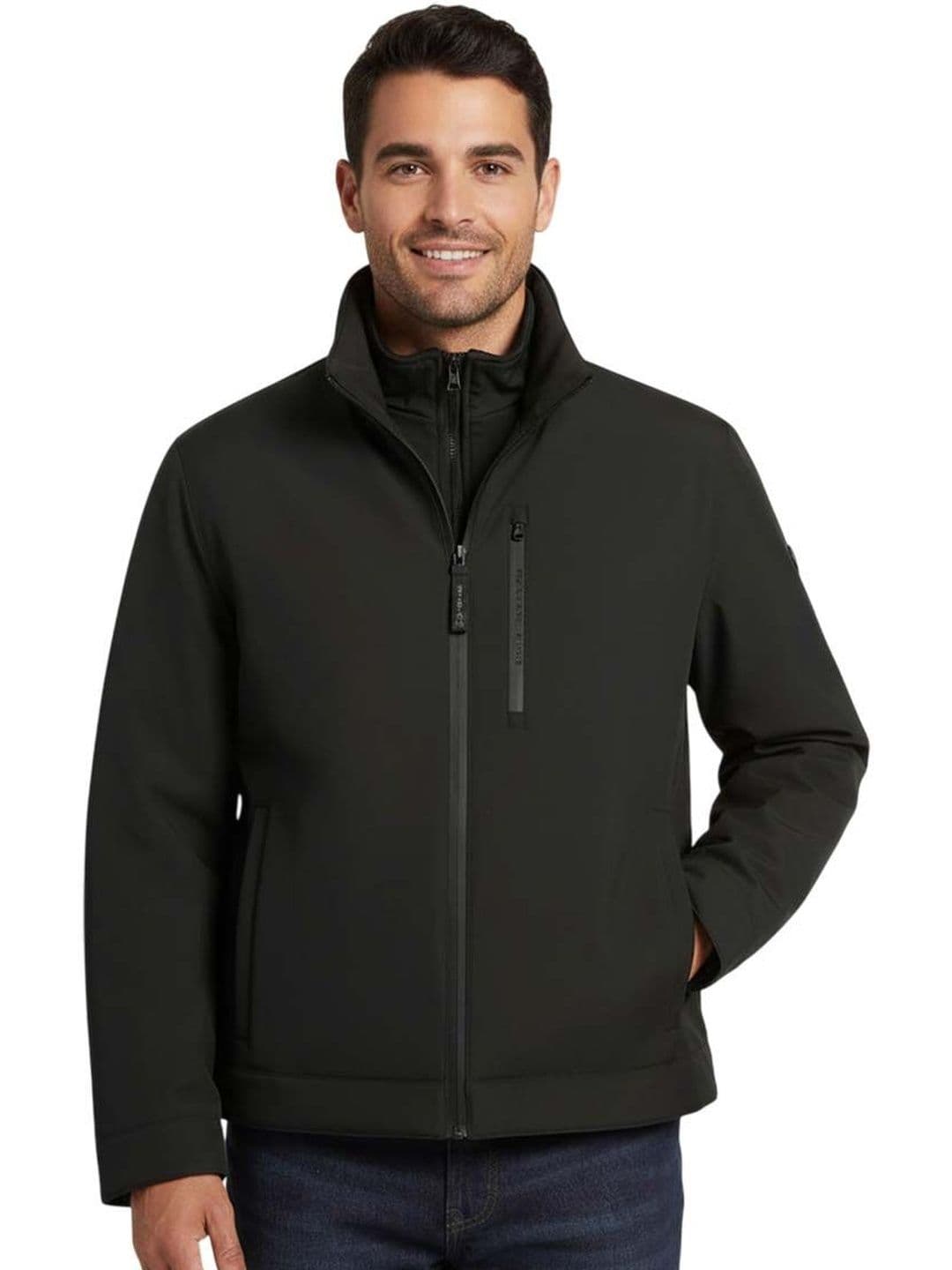 Michael Kors Black High Neck 2-In-1 Jacket - view 1