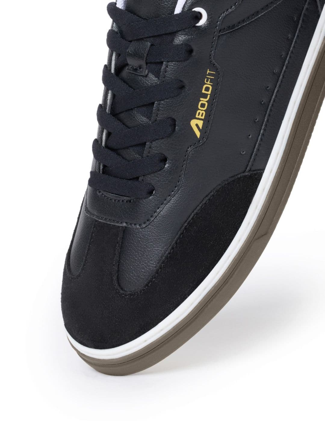BOLDFIT Men Black Klunys Elite Sneakers Shoes thumbnail 3