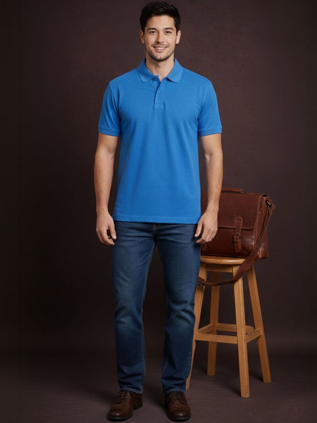 The Roadster Lifestyle Co Cotton Polo Collar Tshirts thumbnail 4