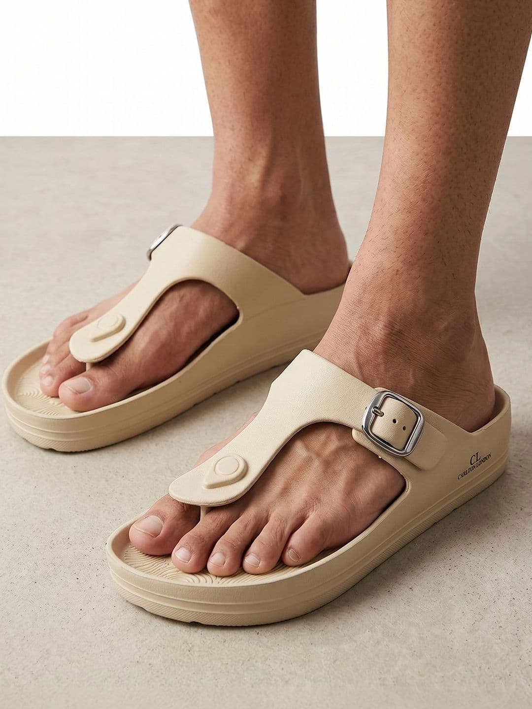 Carlton London Men Thong Flip-Flops thumbnail 3