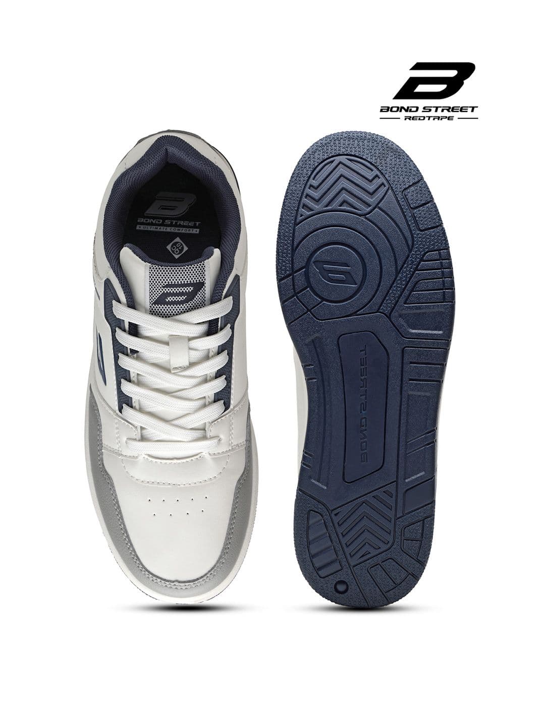 Bond Street By Red Tape Men Colourblocked Sneakers thumbnail 2