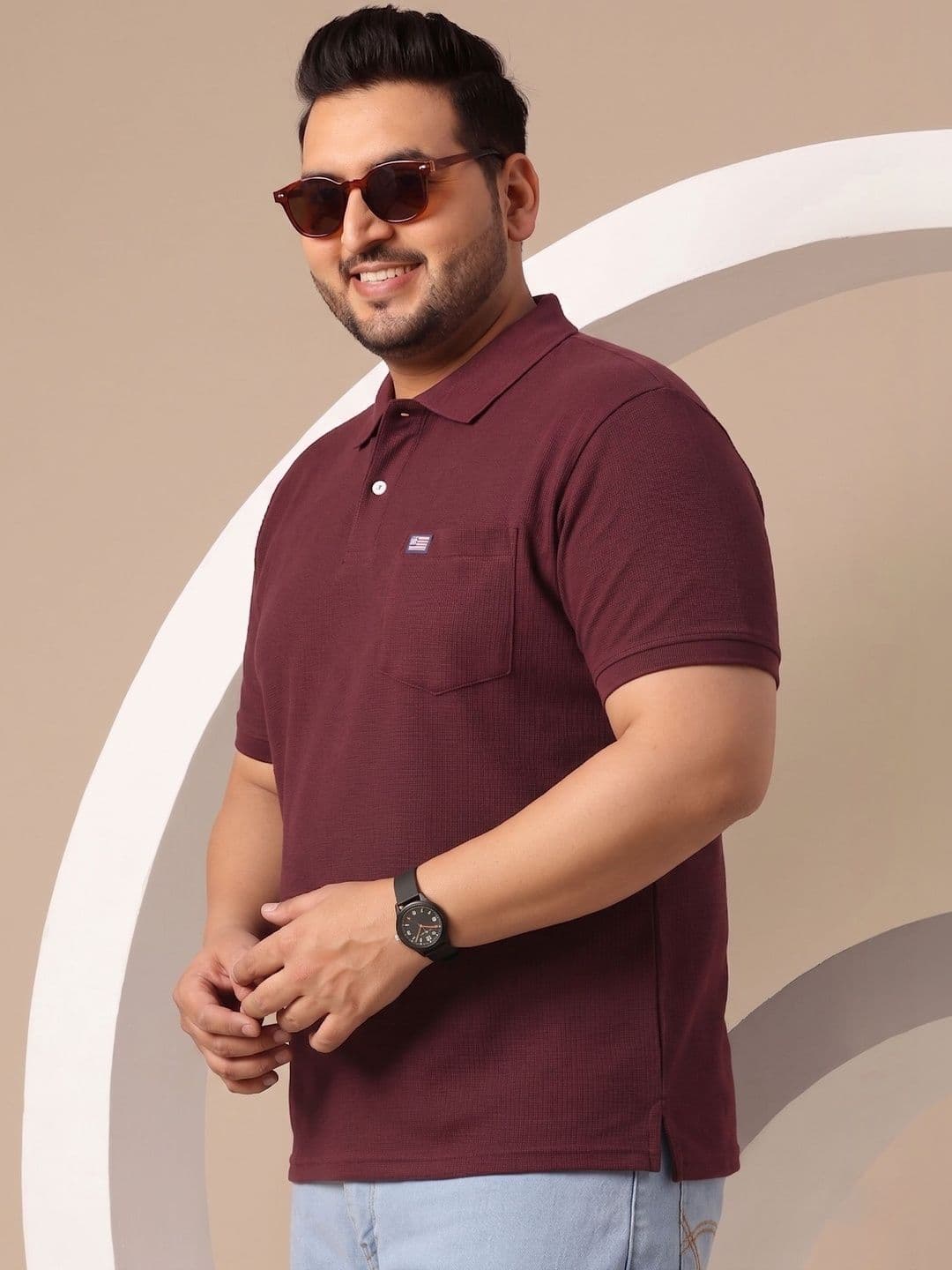 SANDPIPER Men Polo Collar Pockets T-shirt thumbnail 3