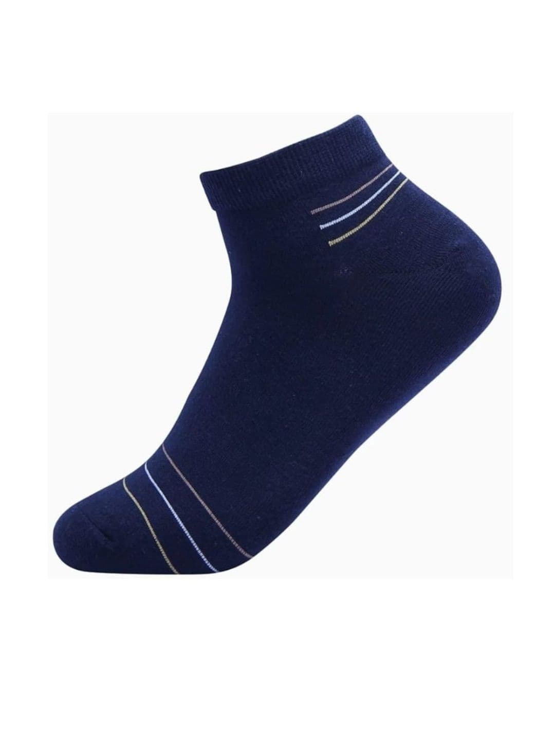 akeet trend Unisex Cotton Assorted Striped Ankle Length Socks thumbnail 3