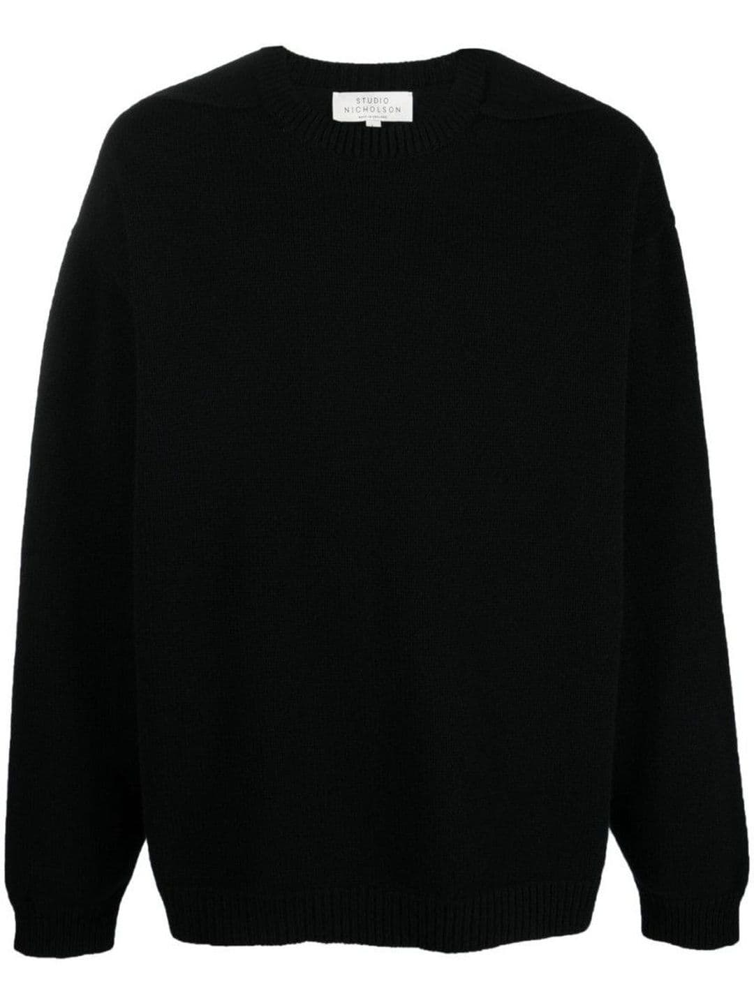 Studio Nicholson Black Wool Sweater thumbnail 4