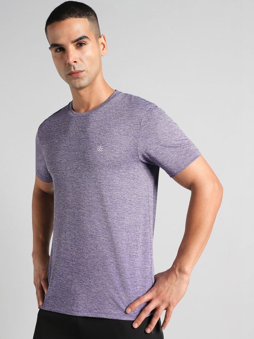CULT Men's Purple Ultimate Training T-shirt - view 1