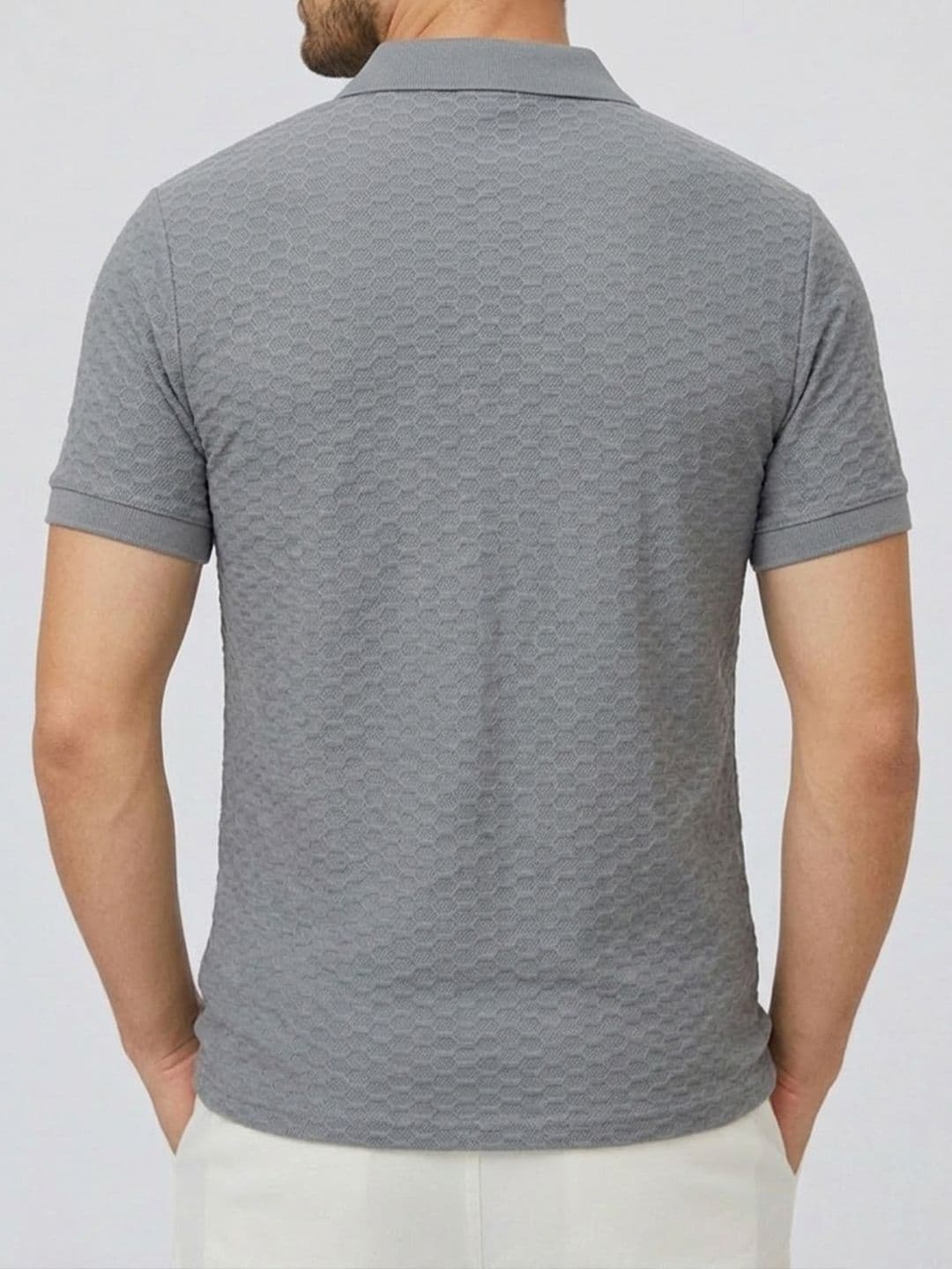 Leotude Men Polo Collar T-shirt thumbnail 3