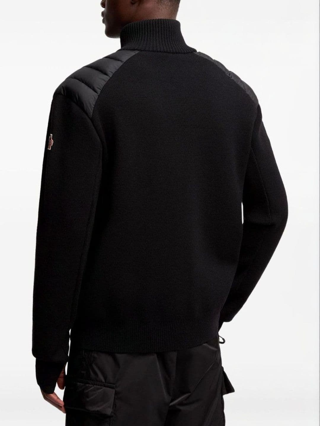 Moncler Black Zip-up Cardigan thumbnail 2