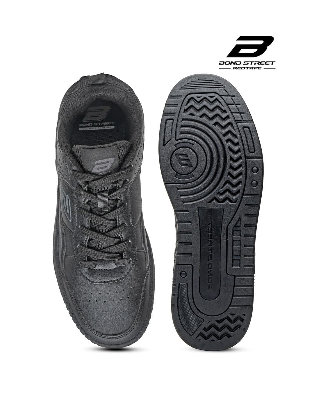 Bond Street By Red Tape Hustle Men Round Toe Lace-Ups Sneakers thumbnail 6
