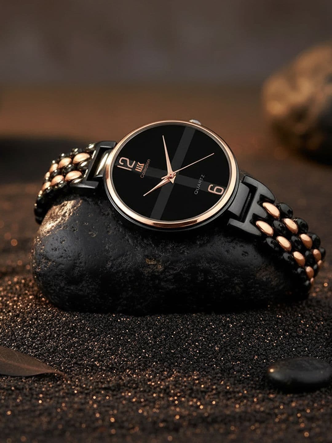 IIK COLLECTION Women Round Dial Bracelet Style Straps Analogue Watch thumbnail 6