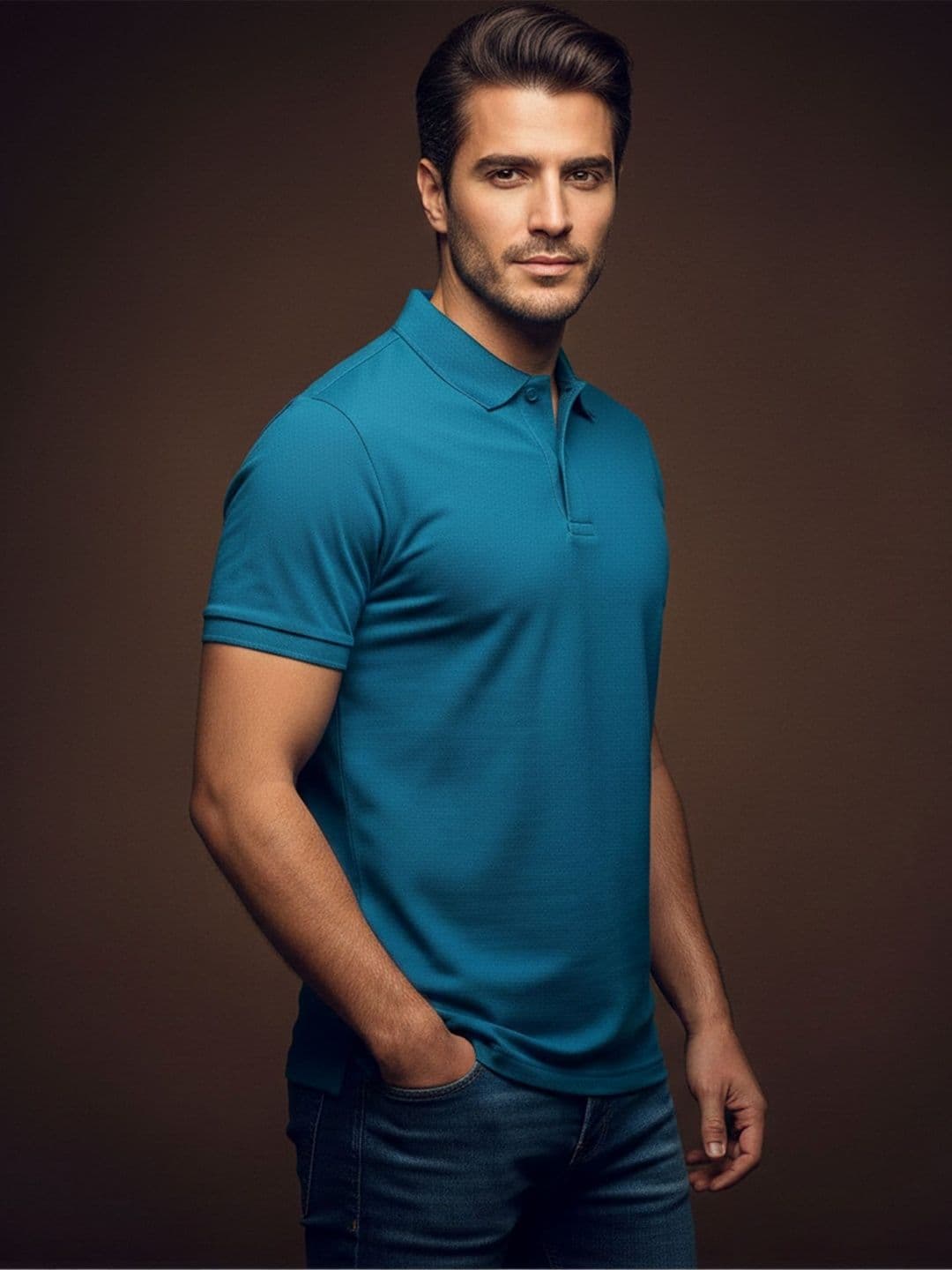 The Roadster Lifestyle Co Cotton Polo Collar Tshirts thumbnail 5