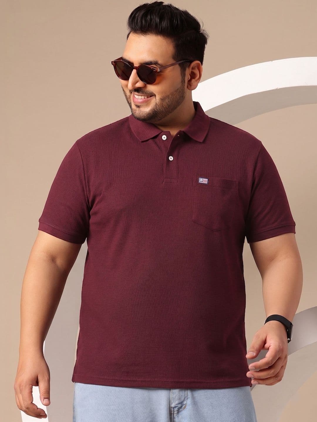 SANDPIPER Men Polo Collar Pockets T-shirt - view 1