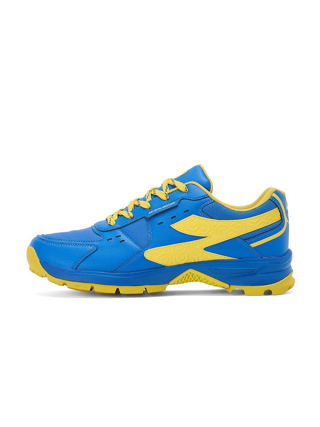 SG Club Evo Stud Shoes Blue-Yellow - Mesh Upper EVA Stable Support thumbnail 2