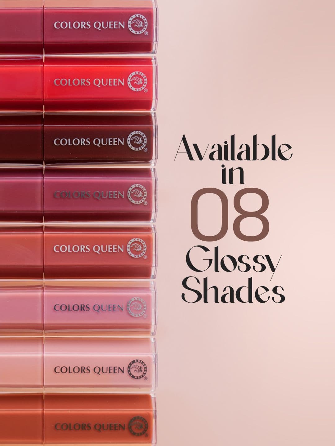 Colors Queen High Shine Gloss Stick enriched with Vitamin E & Squalane - Highbiscus thumbnail 3