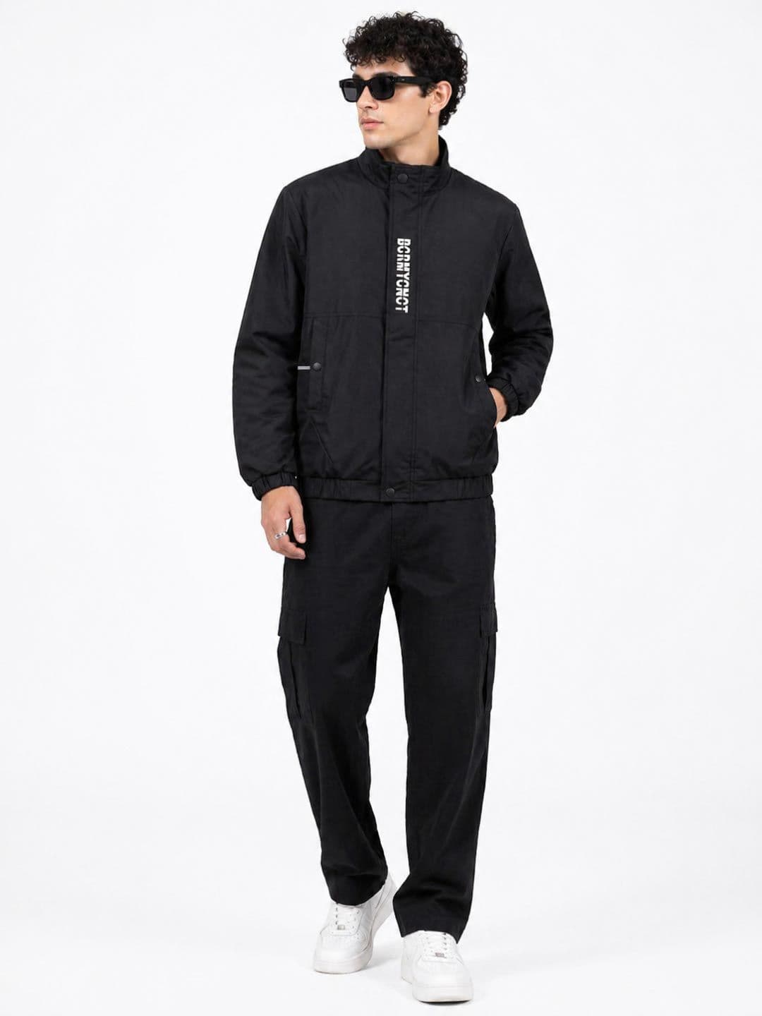 CARABA Men Lightweight Biker Jacket thumbnail 2