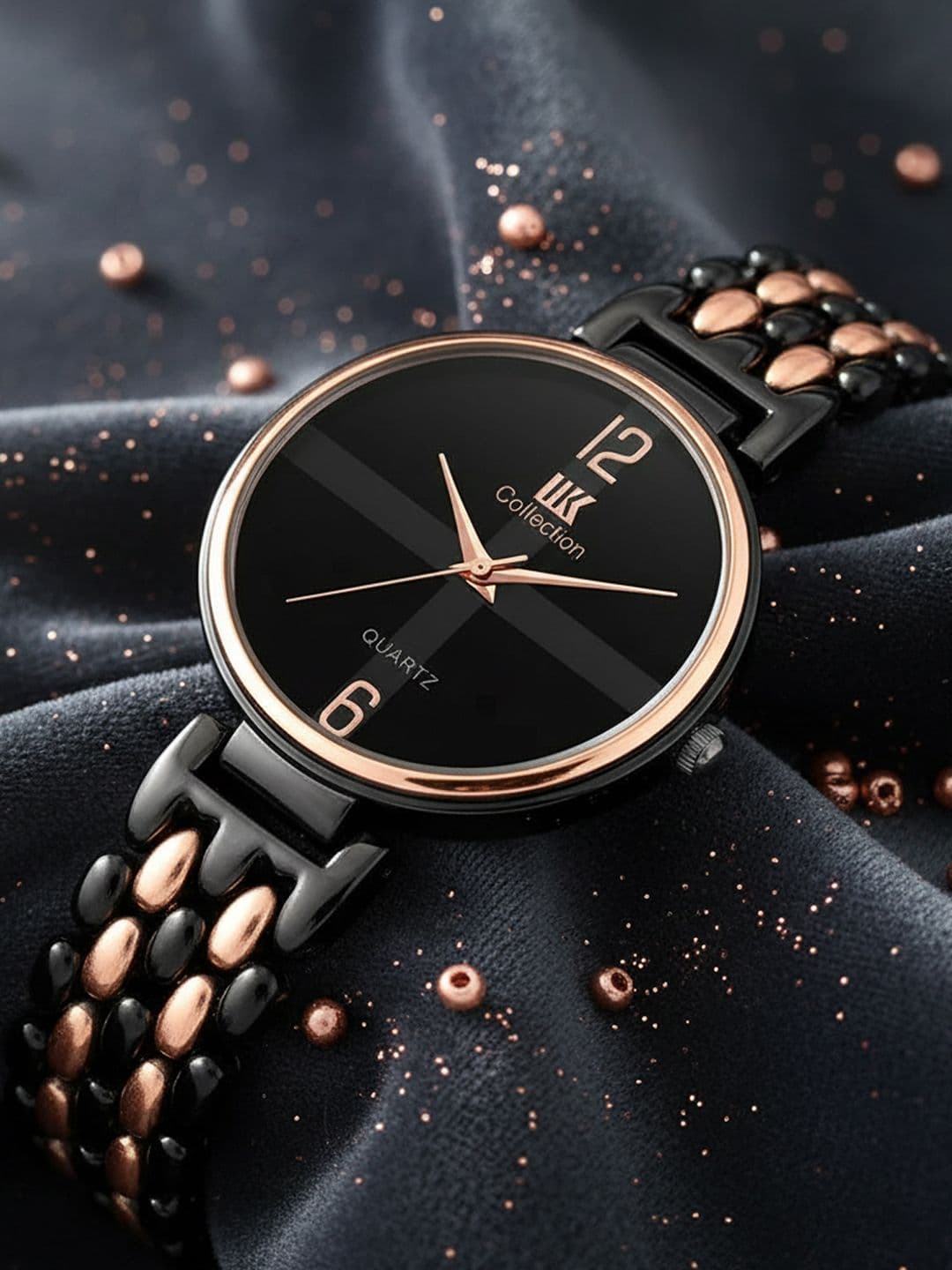 IIK COLLECTION Women Round Dial Bracelet Style Straps Analogue Watch thumbnail 7