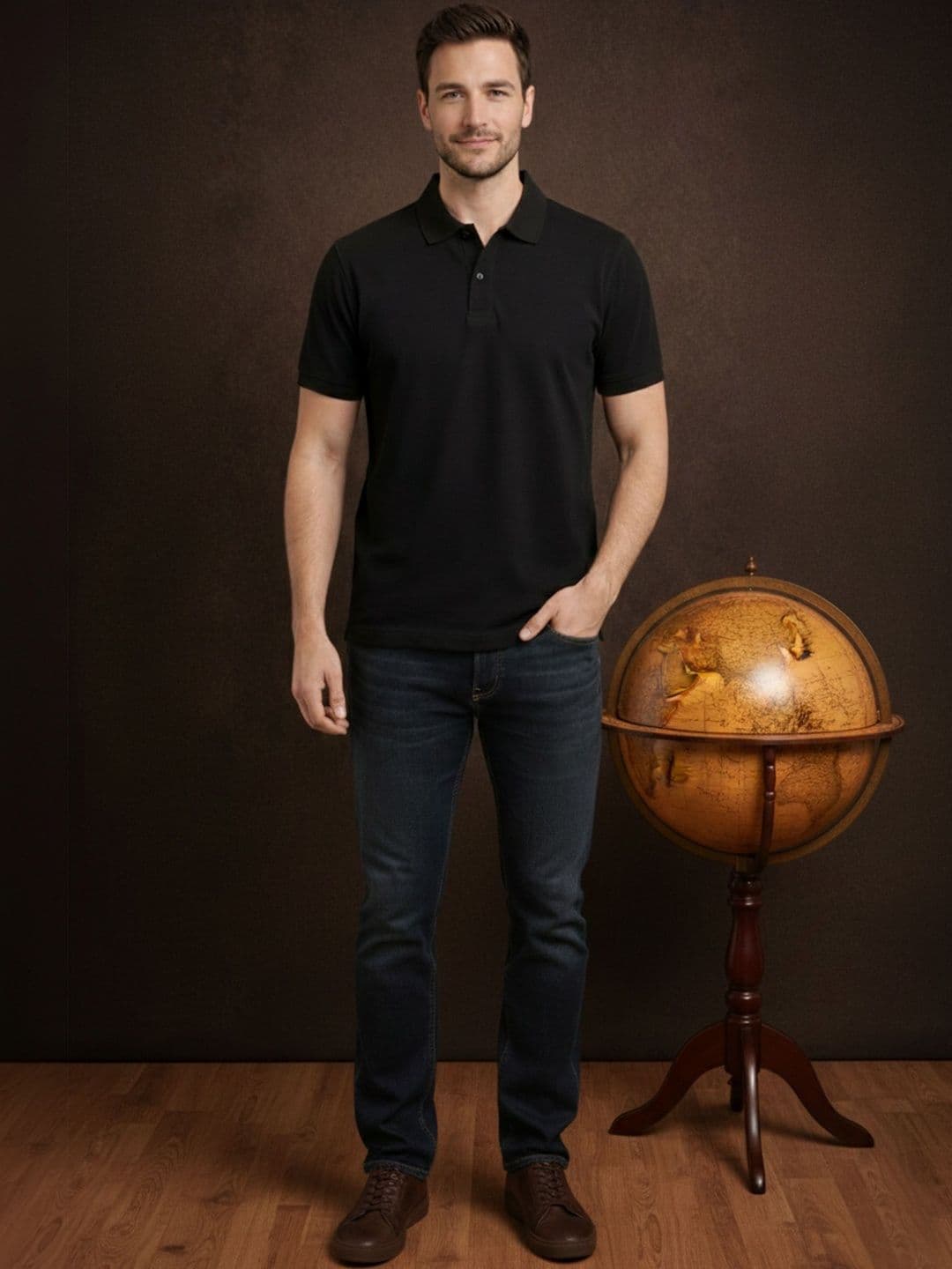 The Roadster Lifestyle Co. Men Cotton Polo Collar Tshirts thumbnail 4