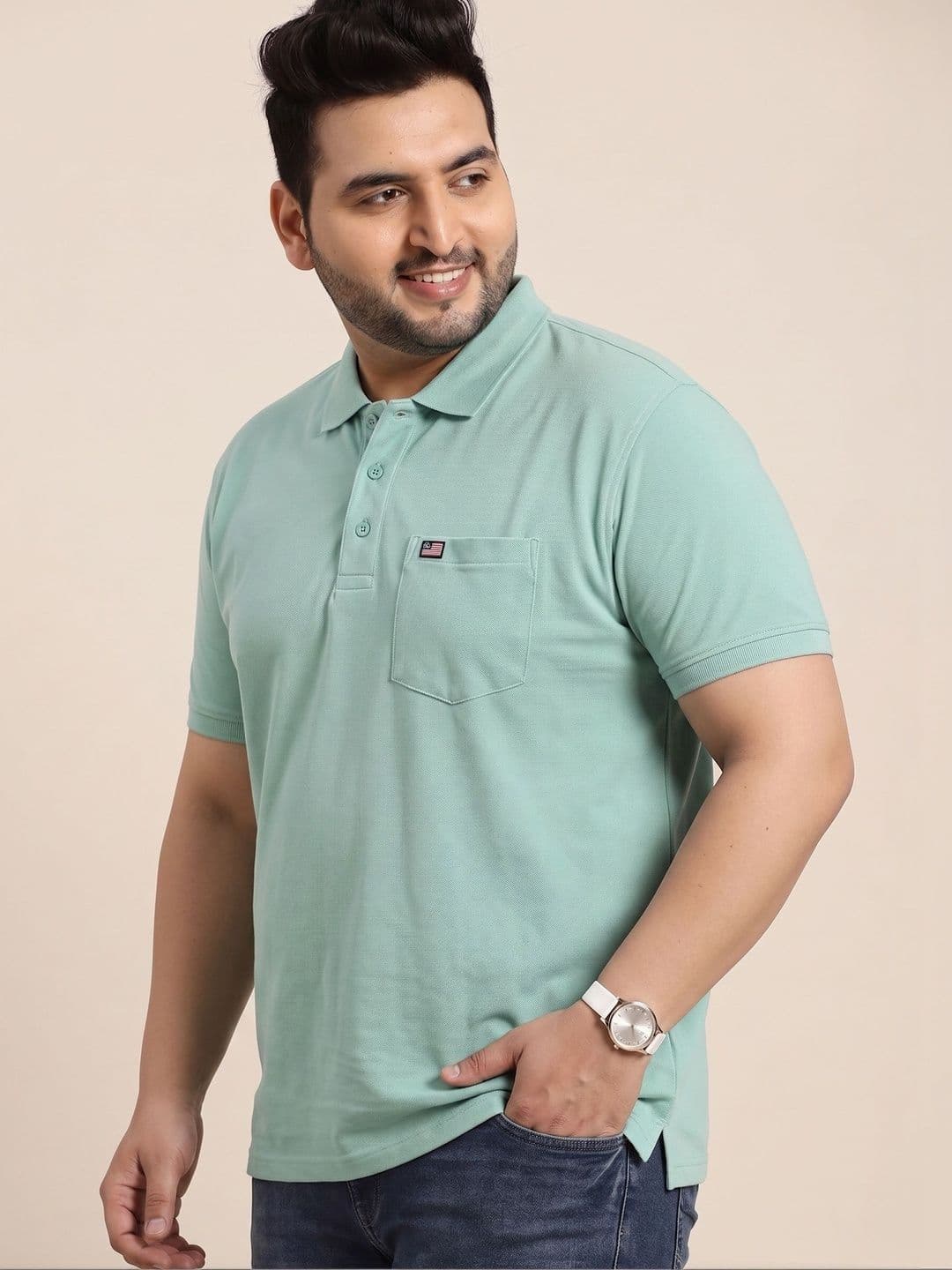 SANDPIPER Men Polo Collar Pockets T-shirt thumbnail 5