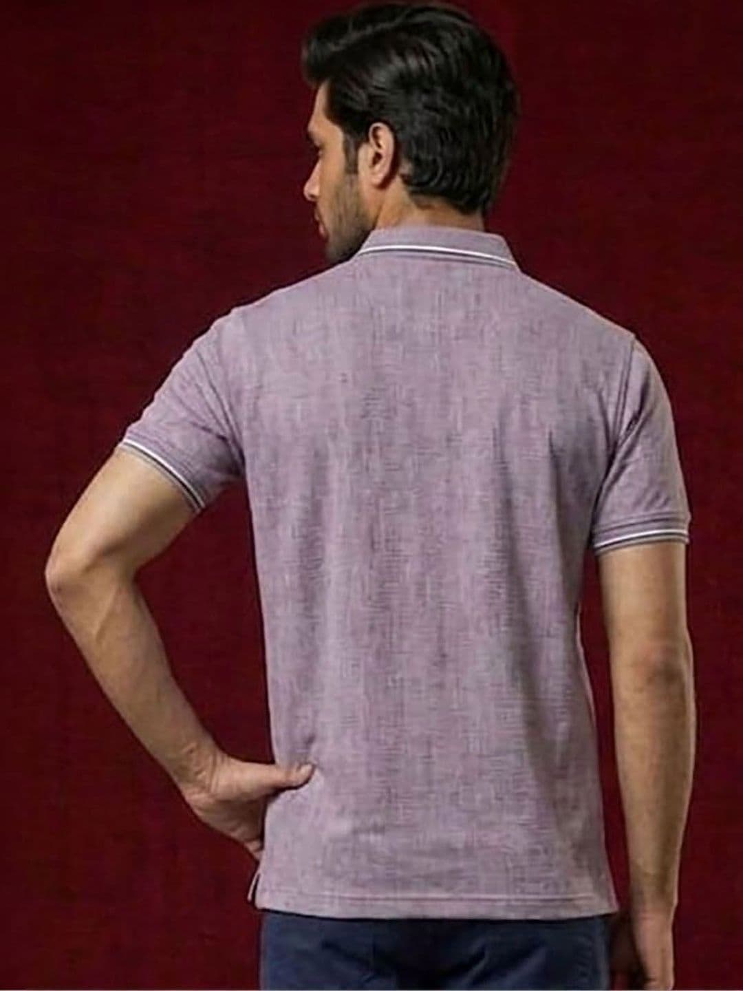 SZN Men Polo Collar T-shirt thumbnail 2