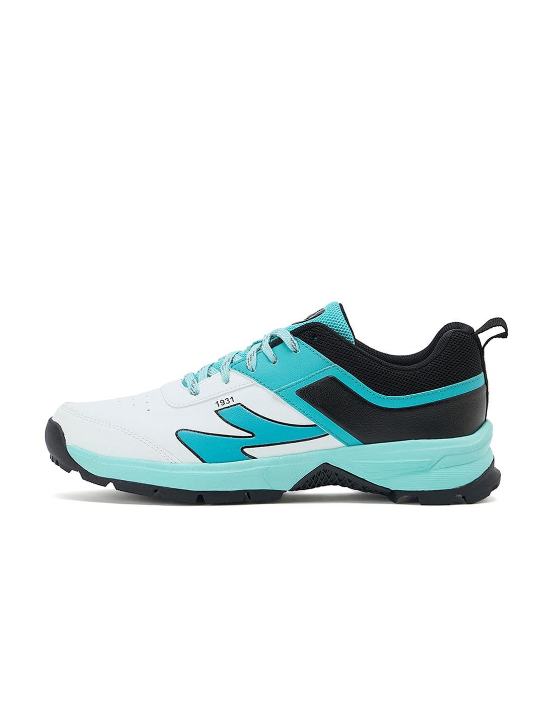 SG Impact Cricket Shoes White-Arctic Teal - Durable Breathable Performance Design thumbnail 4