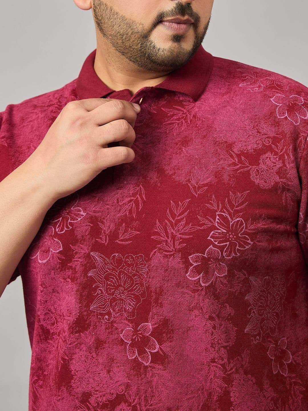 SZN Men Polo Collar T-shirt thumbnail 2