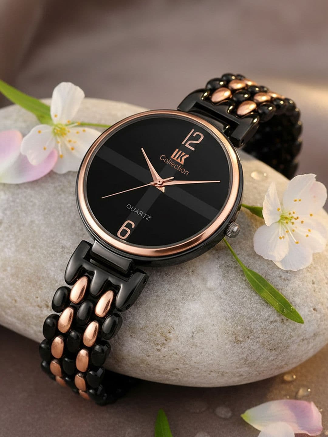 IIK COLLECTION Women Round Dial Bracelet Style Straps Analogue Watch thumbnail 3