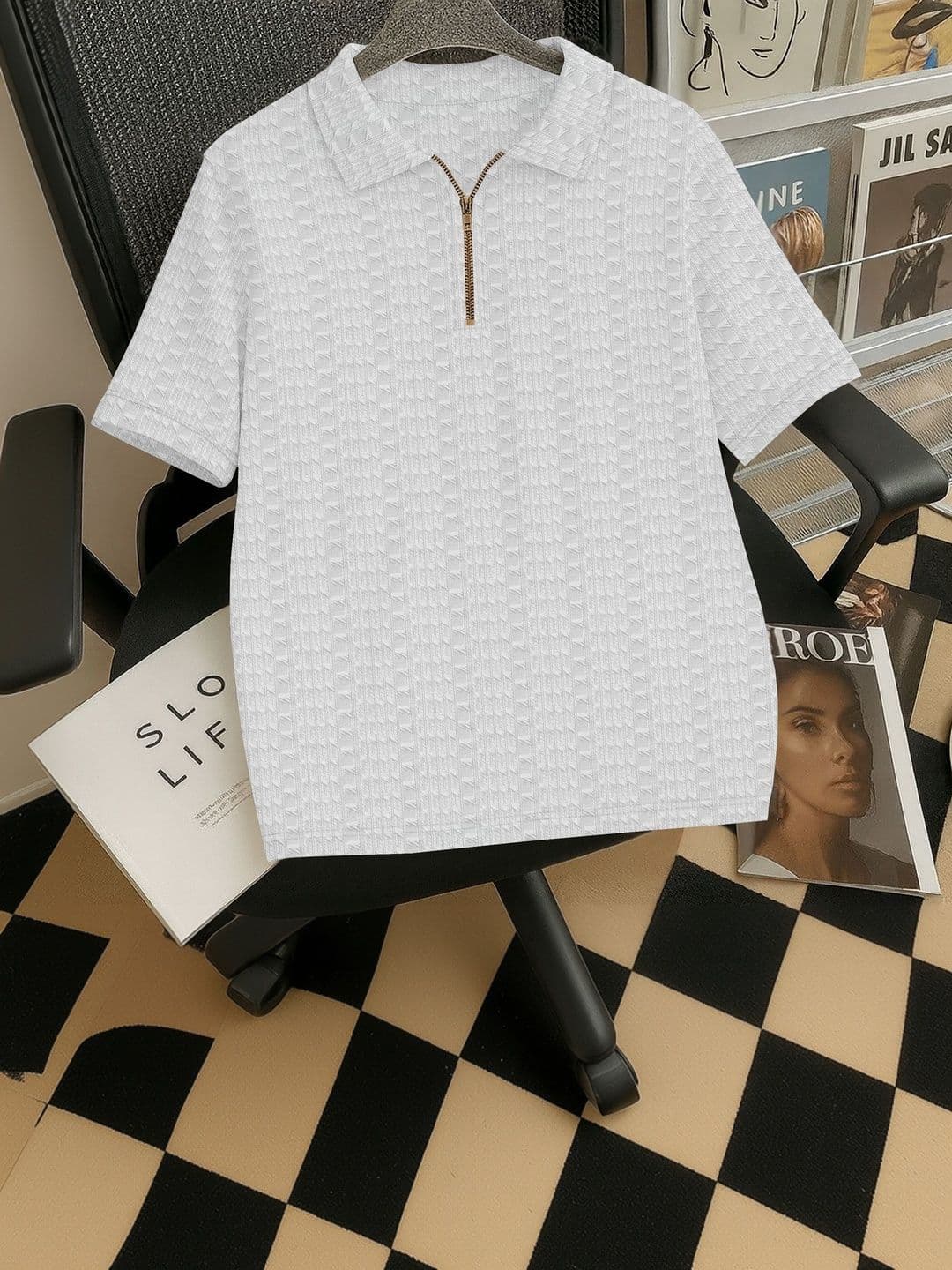 Moda Rapido Men Polo Collar T-shirt thumbnail 2