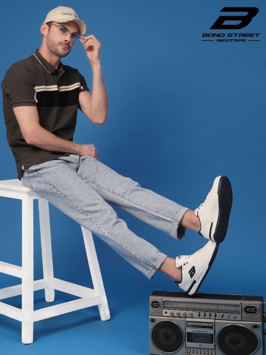 Bond Street By Red Tape Men PU Sneakers thumbnail 2