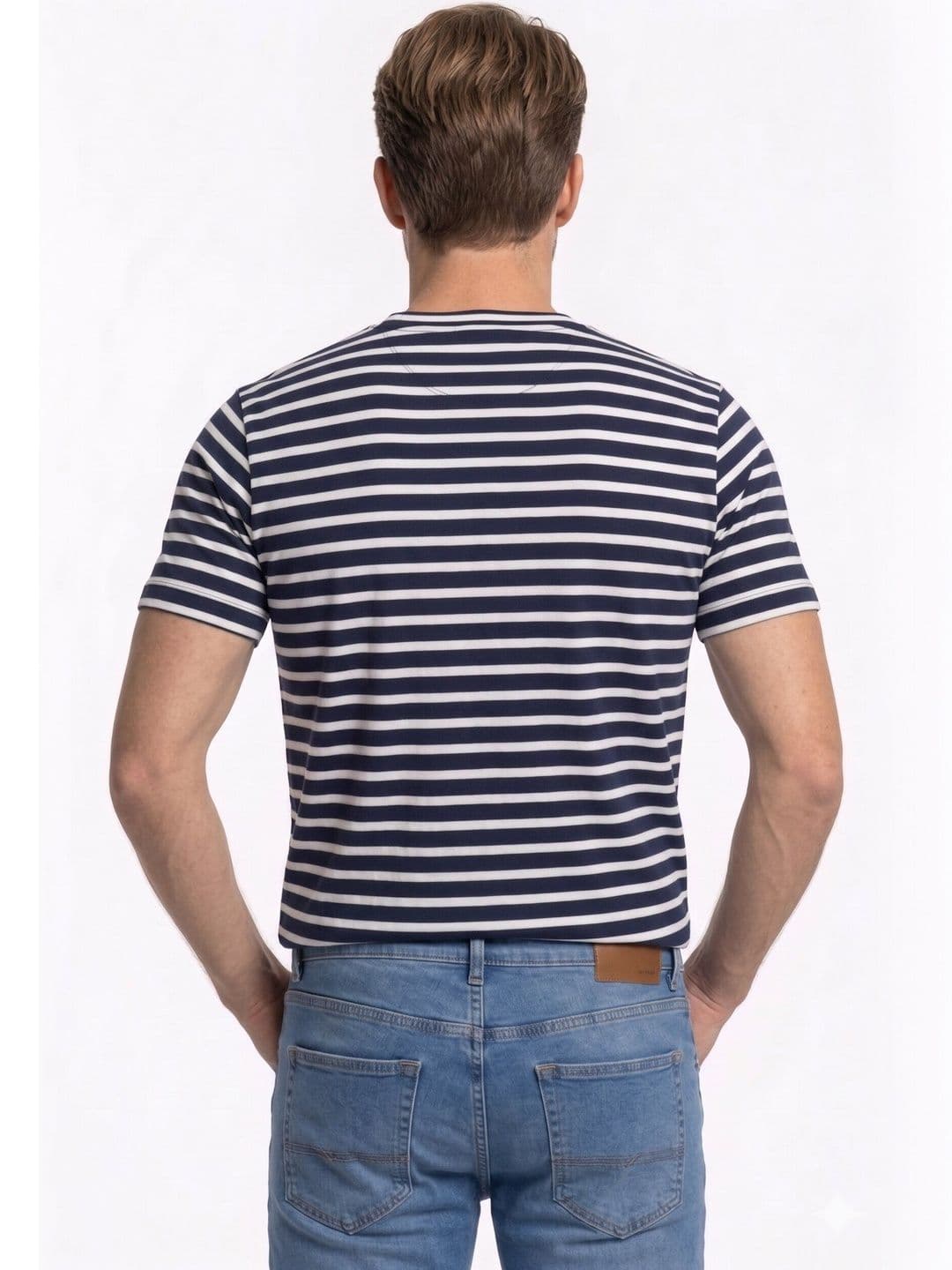 UnaOne Men Striped T-shirt thumbnail 2