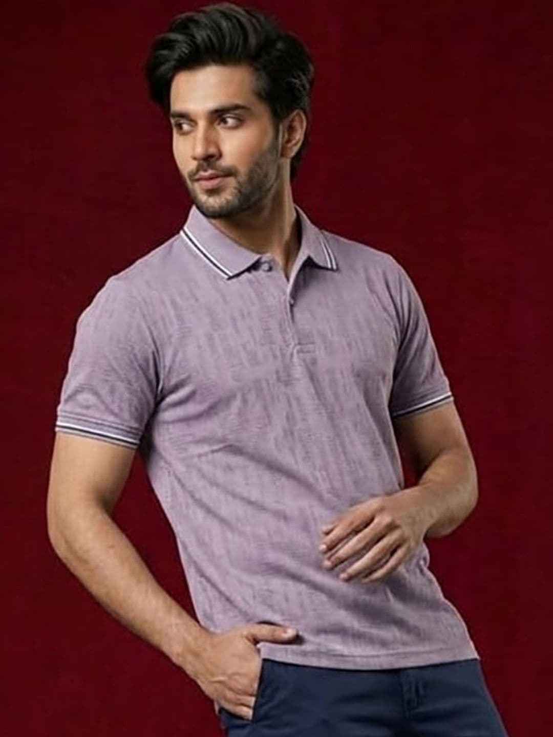 SZN Men Polo Collar T-shirt thumbnail 5