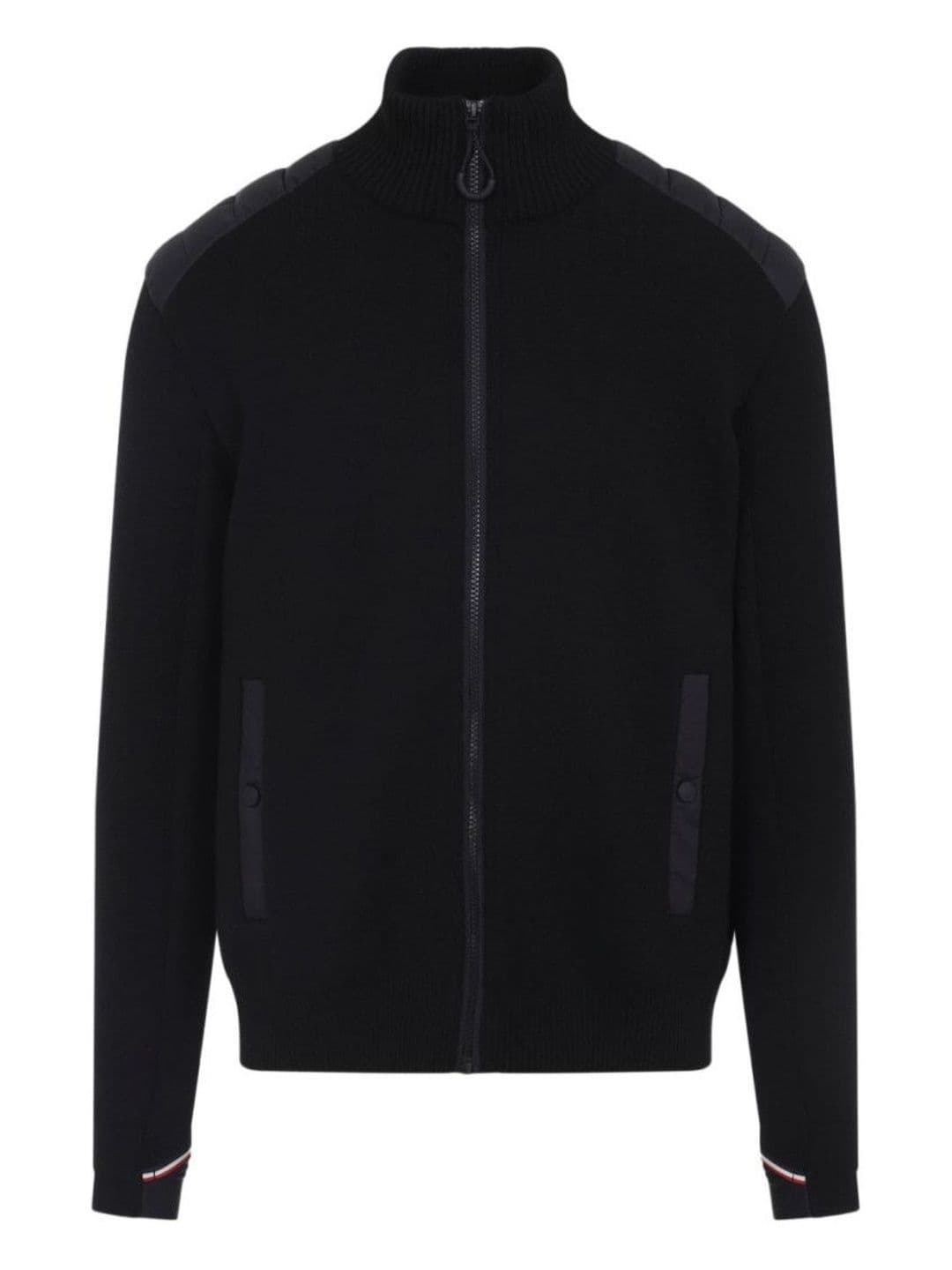 Moncler Black Zip-up Cardigan - view 1