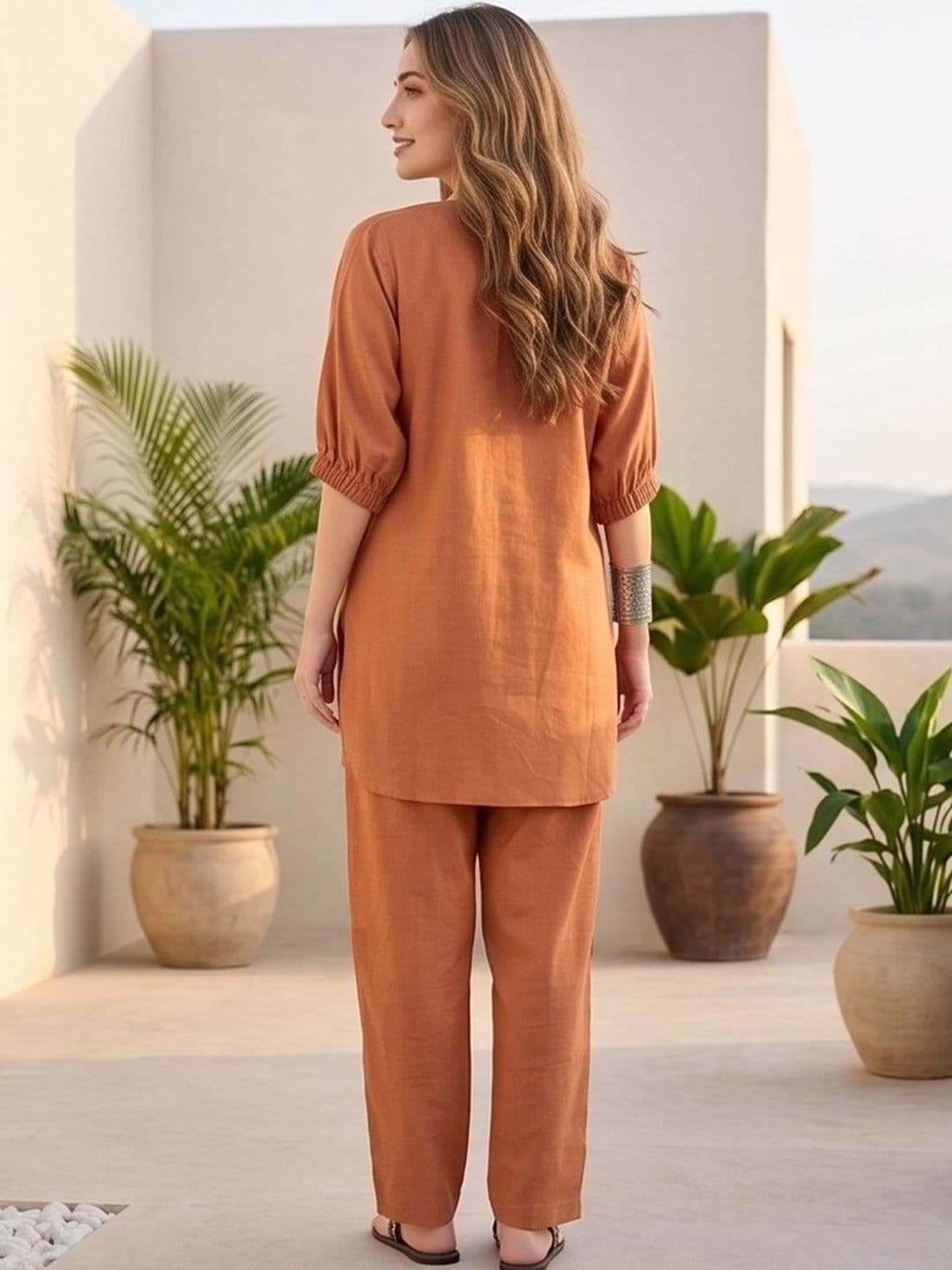 Varanga Solid Top with Trousers thumbnail 3