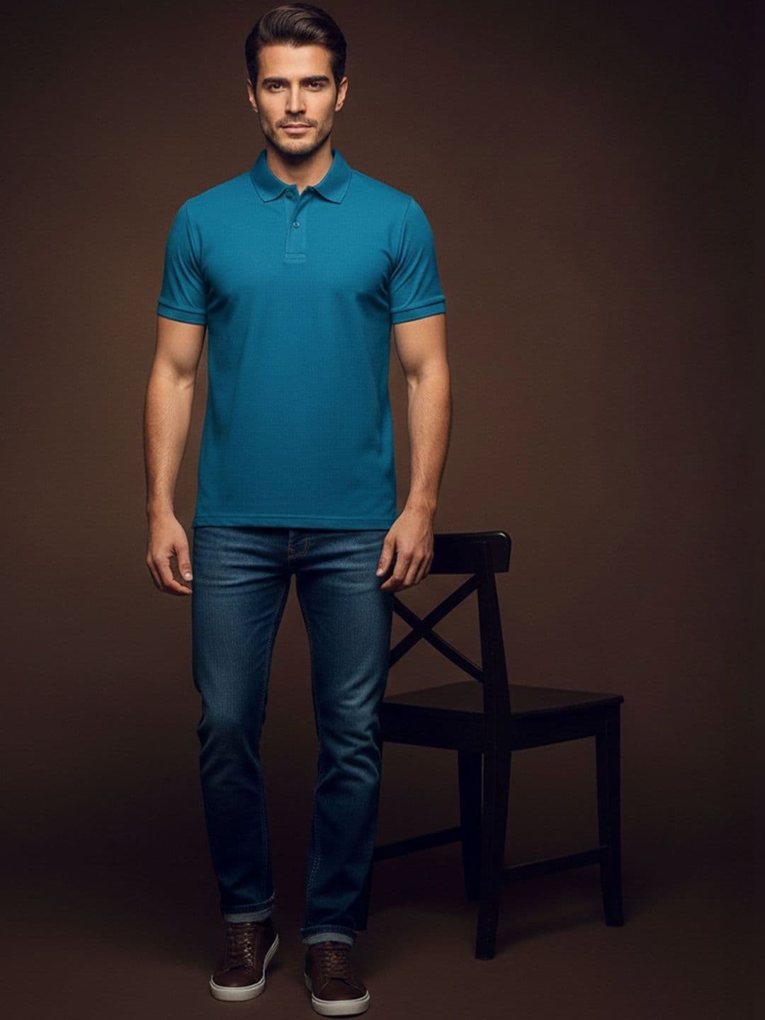 The Roadster Lifestyle Co Cotton Polo Collar Tshirts thumbnail 2