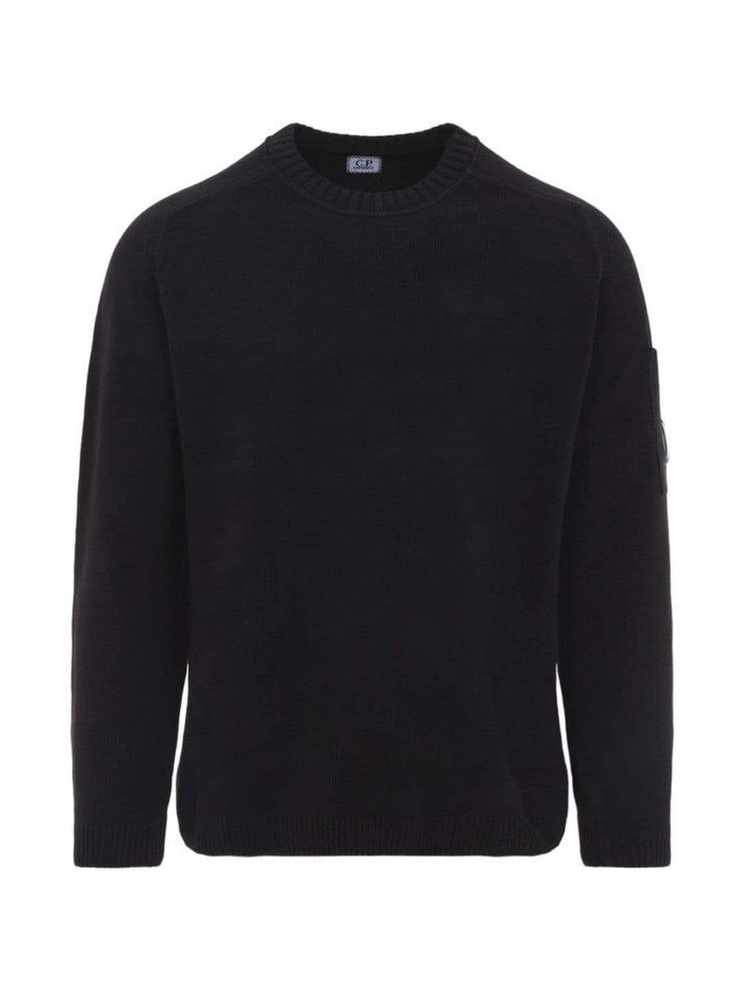 C.P. Company Black Crew-neck Sweater - view 1