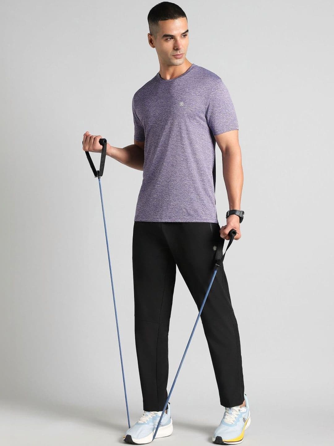CULT Men's Purple Ultimate Training T-shirt thumbnail 4