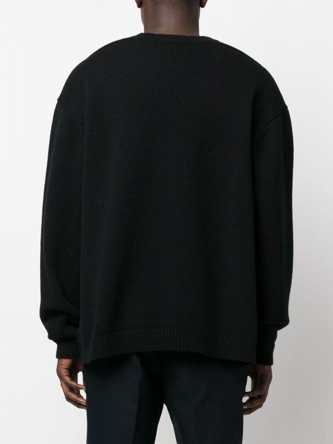 Studio Nicholson Black Wool Sweater thumbnail 2