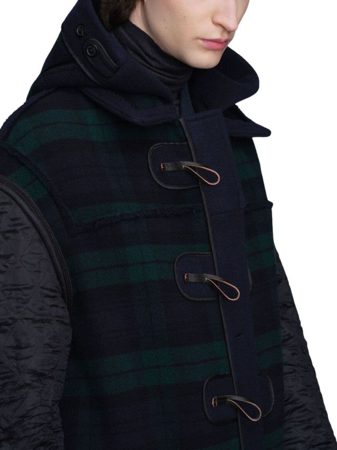 Maison Margiela Navy Blue Wool Coat thumbnail 5