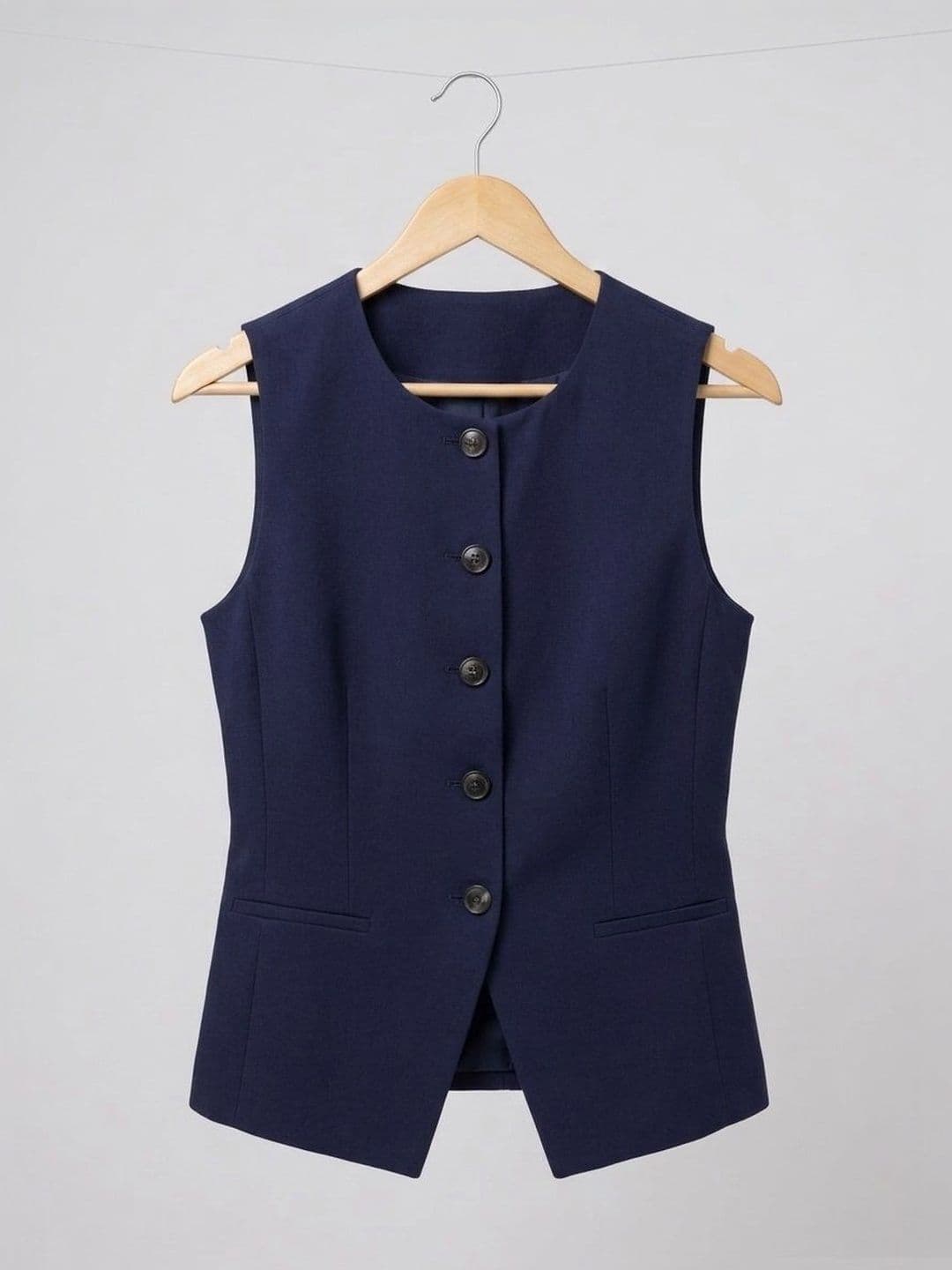 The Roadster Lifestyle Co. Sleeveless Slim Fit Waistcoat thumbnail 5