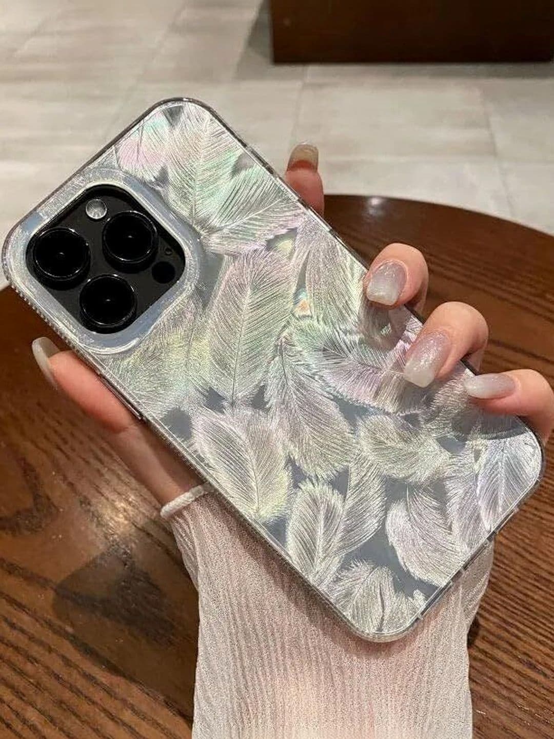 COVERLY Abstract Printed iPhone 13 Pro Max Back Case Mobile Accessories thumbnail 7