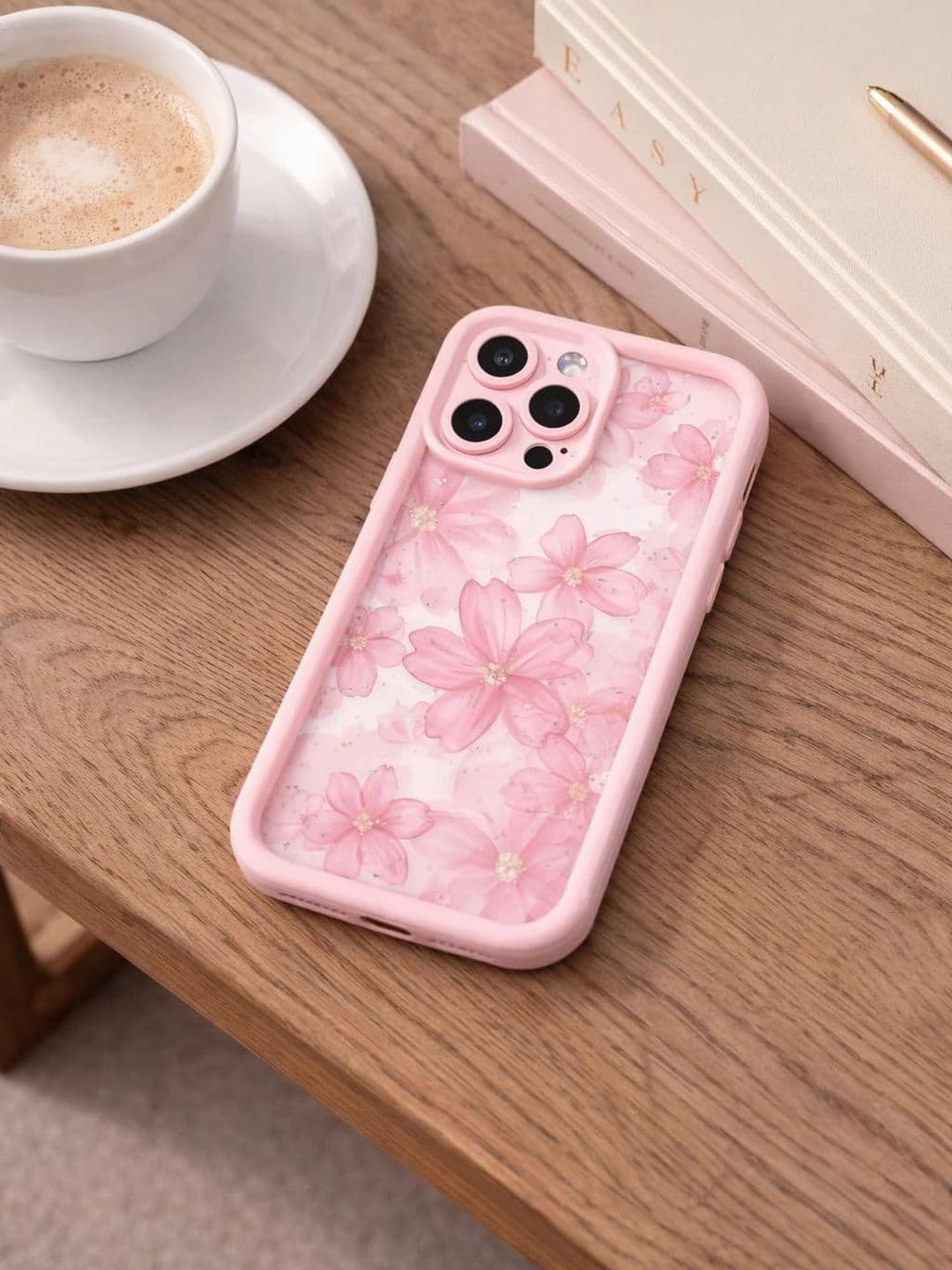 COVERLY Floral Printed iPhone 17 Pro Back Case Mobile Accessories thumbnail 3