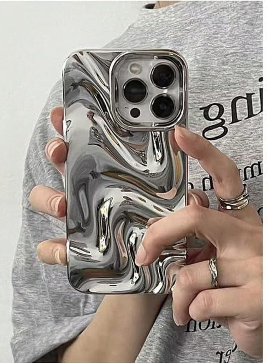 COVERLY Abstract Printed iPhone 15 Back Case Mobile Accessories thumbnail 2