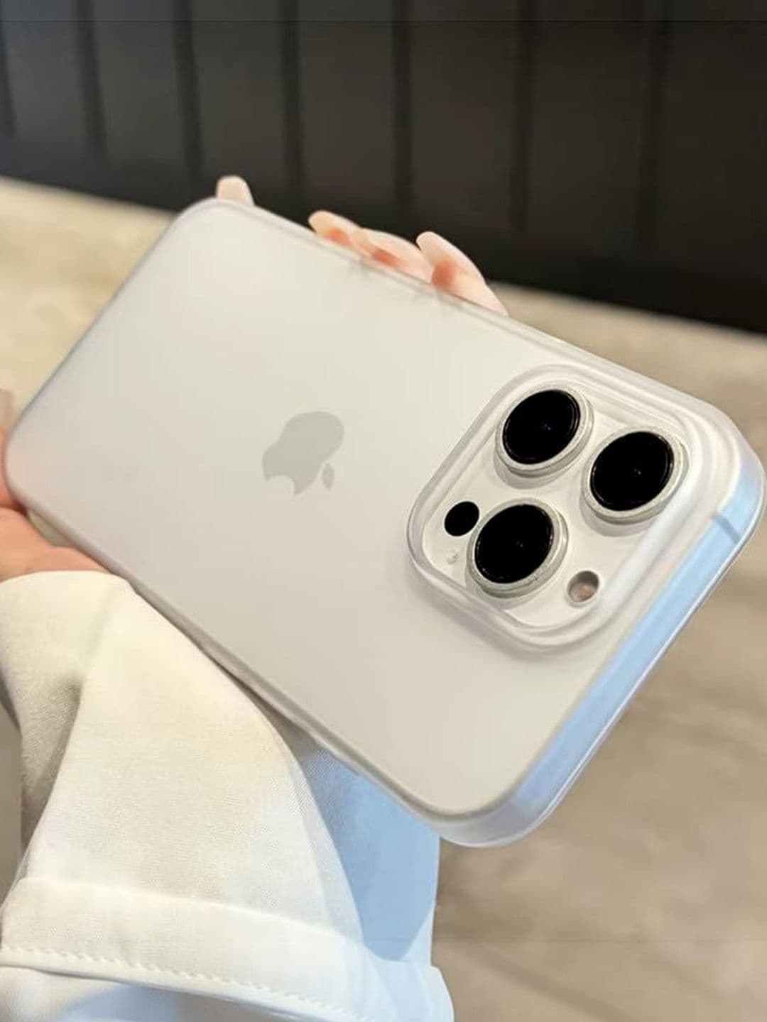 COVERLY Solid Printed iPhone 15 Pro Back Case Mobile Accessories thumbnail 6