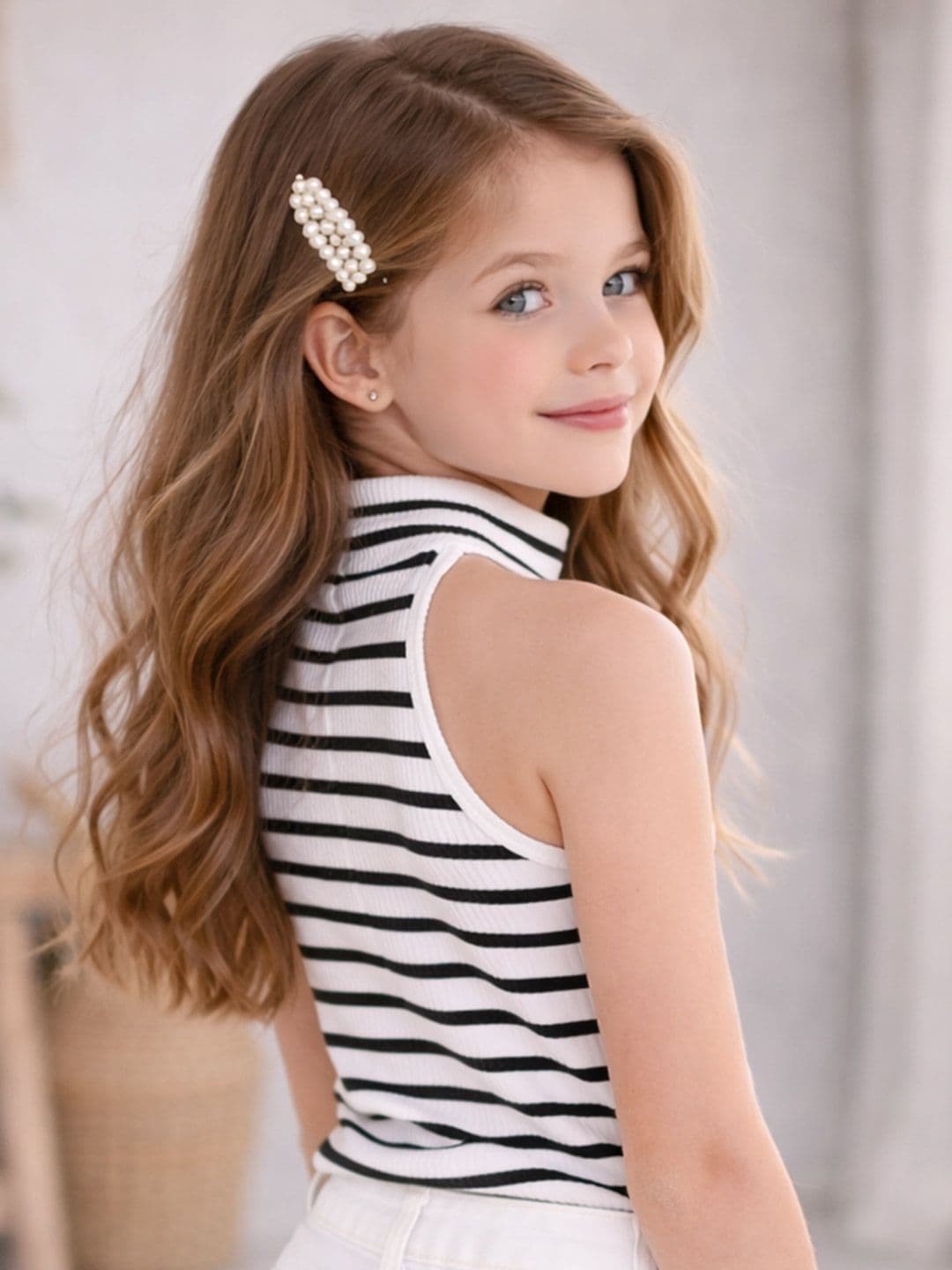 Ninas Girls Multi Cotton Blend Tops thumbnail 2