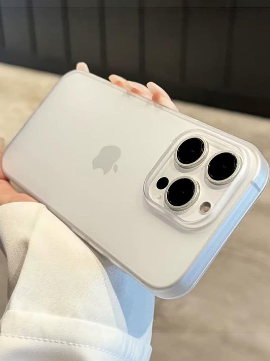 COVERLY Solid Printed iPhone 15 Pro Max Back Case Mobile Accessories thumbnail 5