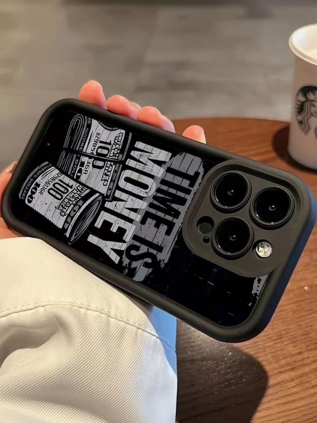 COVERLY Typography Printed iPhone 14 Pro Back Case Mobile Accessories thumbnail 2