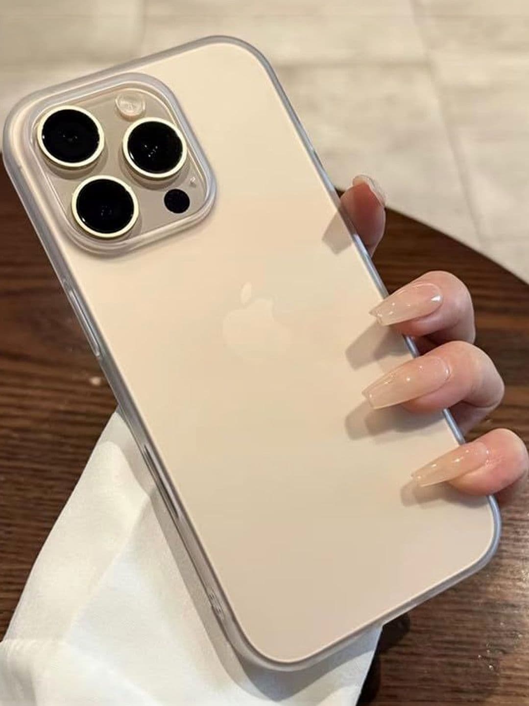 COVERLY Solid Printed iPhone 15 Pro Back Case Mobile Accessories thumbnail 7