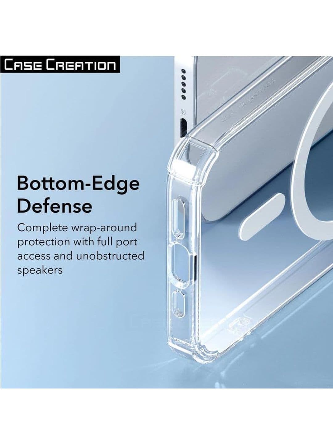 COVERLY Solid Printed iPhone 12 Back Case Mobile Accessories thumbnail 6