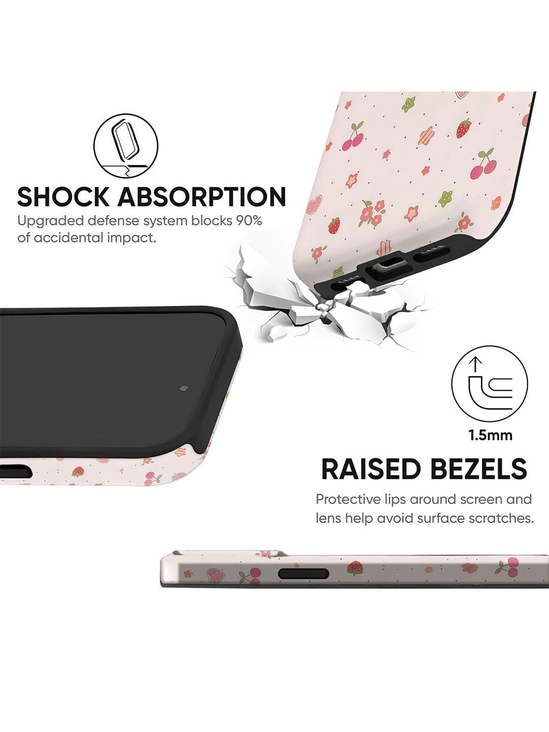 QRIOH Conversational Printed iPhone 15 Plus Back Case Mobile Accessories thumbnail 3