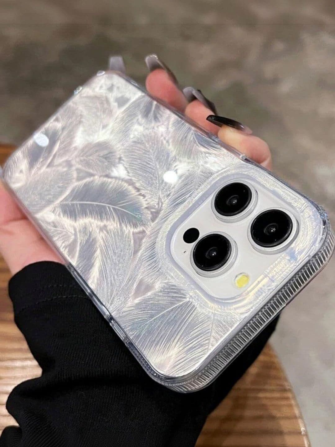COVERLY Abstract Printed iPhone 13 Pro Max Back Case Mobile Accessories thumbnail 2